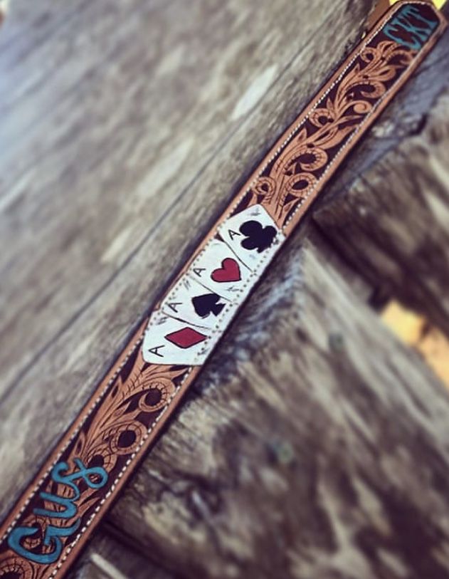 Custom Hand Tooled Belts
